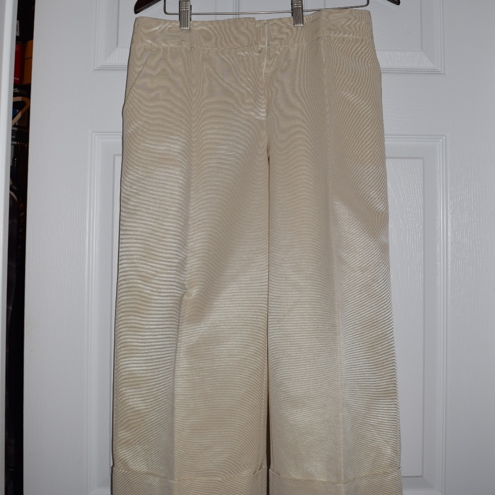 Antonio Marras Creme/Tan Pants Size 6